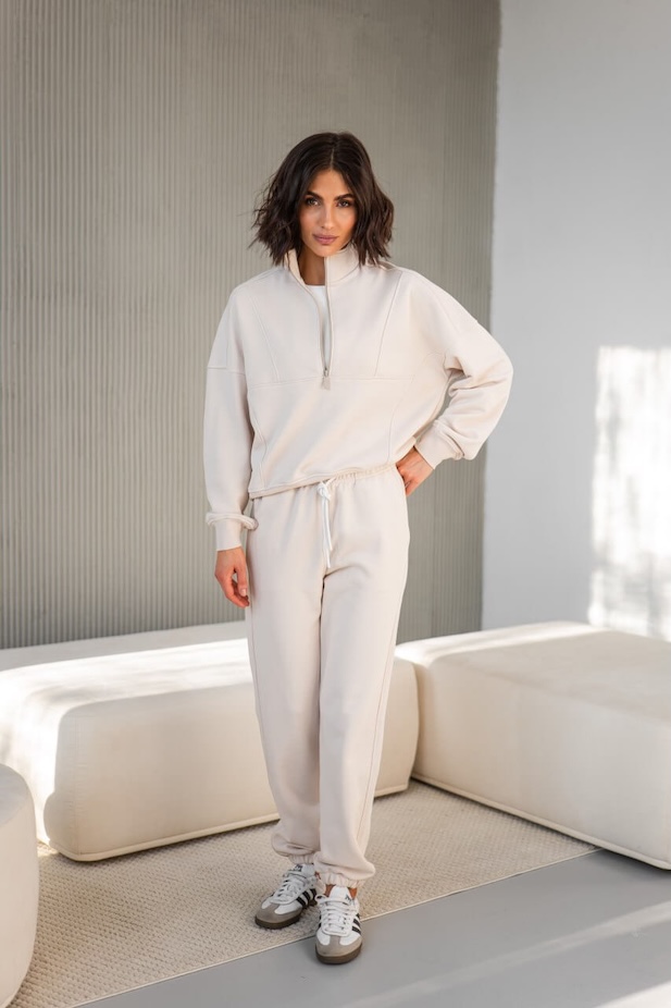 Women's Lumina tracksuit in ivory